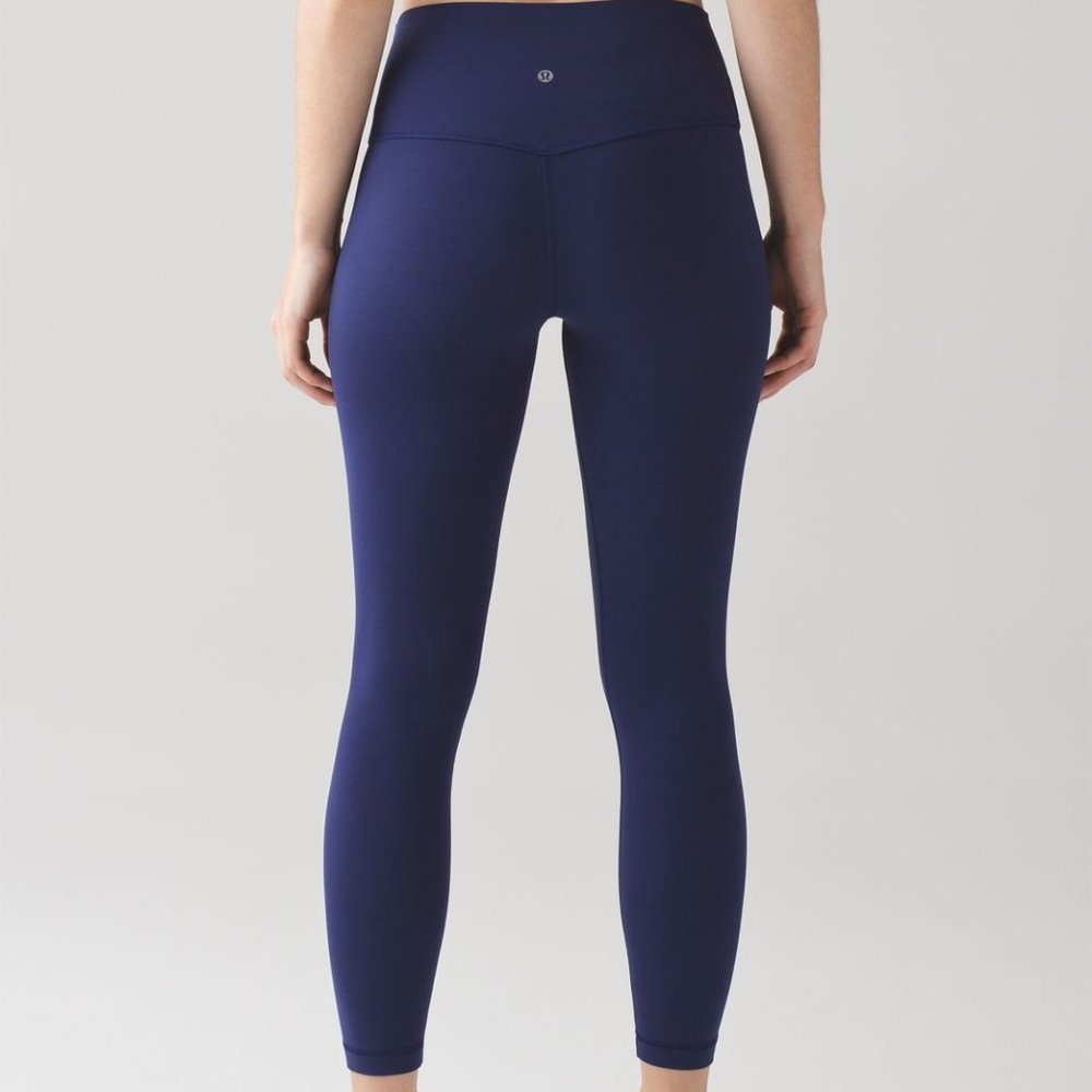 Blue Lululemon Leggings